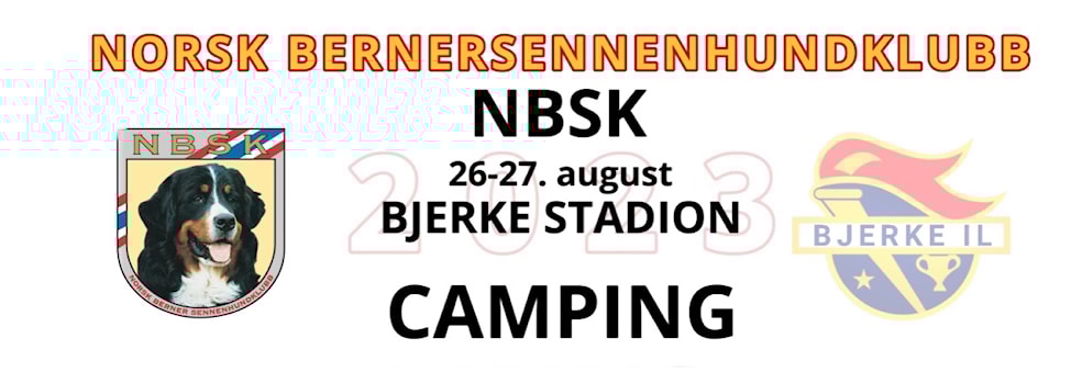 BOOKING AV CAMPING NBSK 2023 Bjerke Stadion